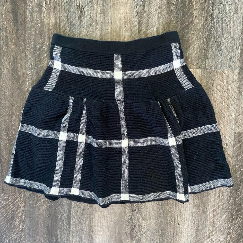 Alice + Olivia Skirt - Black & White, XS